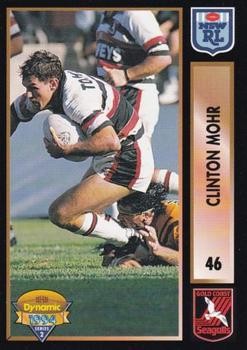 1994 Dynamic Rugby League Series 2 #46 Clinton Mohr Front